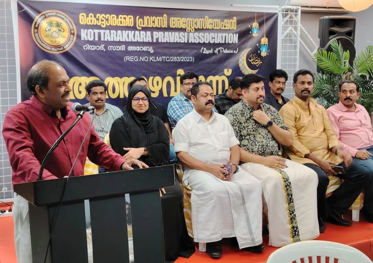 കൊട്ടാരക്കര പ്രവാസി അസോസിയേഷന്‍ റമദാന്‍ അത്താഴവിരുന്നും മയക്കു മരുന്നിനെതിരെ പ്രതിജ്ഞാ സദസ്സും നടത്തി