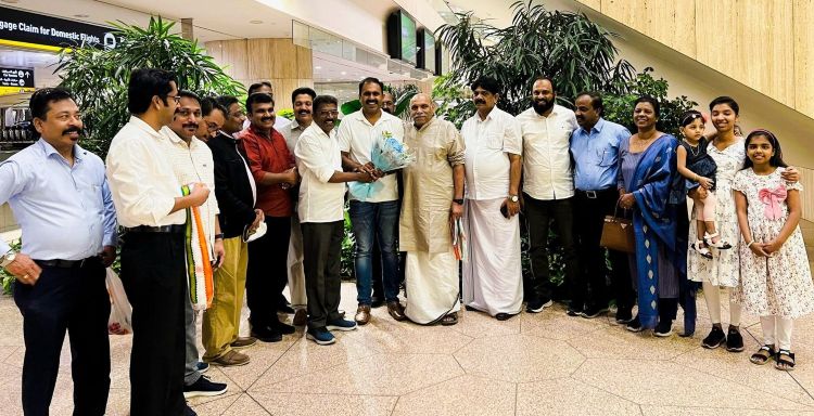 അഡ്വ: അബിന്‍ വര്‍ക്കിക്ക് ദമ്മാമില്‍ സ്വീകരണം