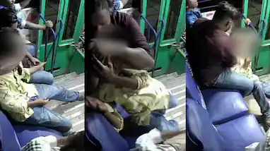 സ്വകാര്യ ബസിൽ യാത്രക്കാരന്റെ ഗുണ്ടായിസം; കഴുത്ത് ഞെരിച്ചും മുഖത്തടിച്ചും അക്രമം