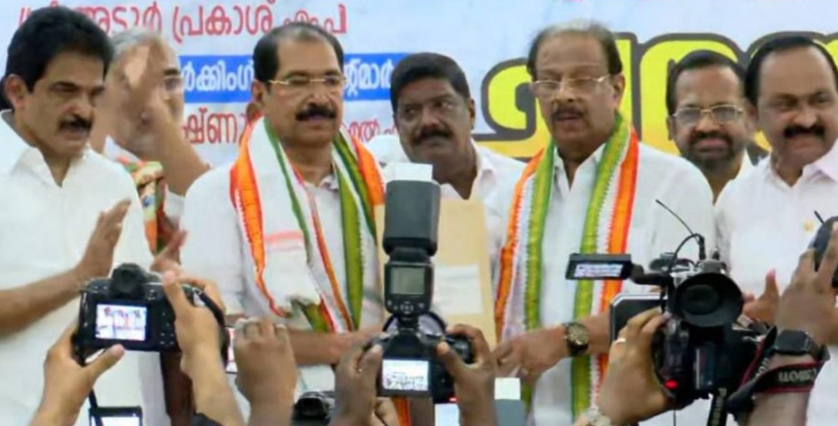 കെപിസിസി പ്രസിഡന്റായി സണ്ണി ജോസഫ് ചുമതലയേറ്റു; പടകുതിരയായി മുന്നിലുണ്ടാവുമെന്ന് സുധാകരന്‍