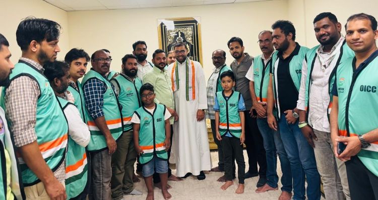 മക്ക ഒ.ഐ.സി.സി കുഞ്ഞുമോന്‍ കാക്കിയക്ക് സ്വീകരണം നല്‍കി