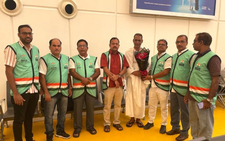 മൊയ്തീന്‍ കുട്ടി മൂന്നിയൂരിന് ഒ.ഐ.സി.സി മലപ്പുറം ജില്ലാ കമ്മറ്റി സ്വീകരണം
