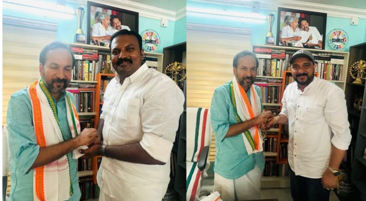 കെ.പി.സി.സി വര്‍ക്കിംഗ് പ്രസിഡന്റിനെ അനുമോദിച്ചു