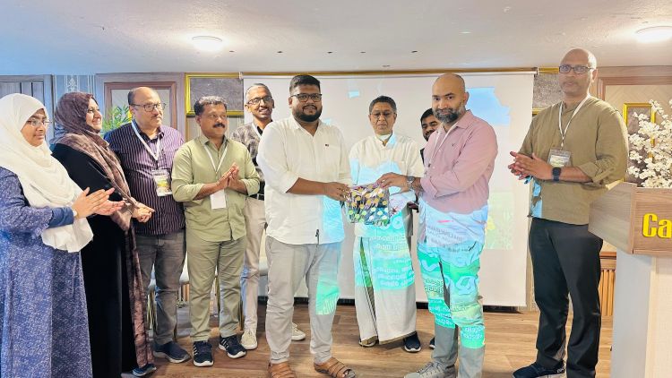 ജാഫറിന് പ്രവാസി വെല്‍ഫെയര്‍ സൗദി അറേബ്യ യാത്രായപ്പ് നല്‍കി