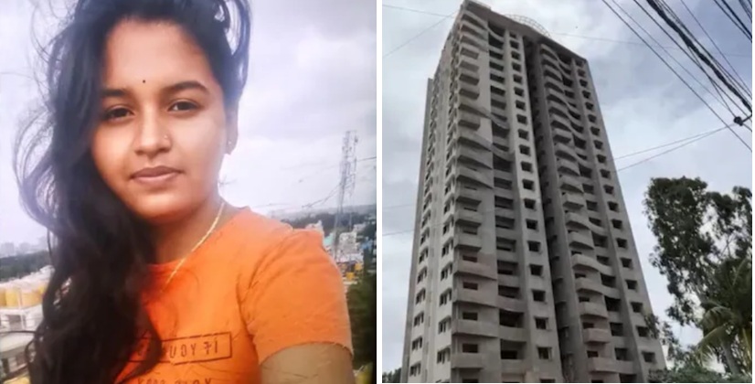 റീല്‍സ് ചിത്രീകരിക്കുന്നതിടെ യുവതി കെട്ടിടത്തിന്റെ മുകളില്‍നിന്ന് വീണ് മരിച്ചു