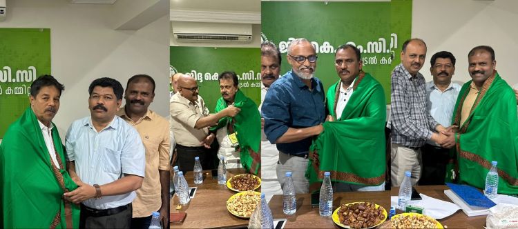കാസര്‍ഗോഡ് ലീഗ് നേതാക്കള്‍ക്ക് ജിദ്ദ കെ.എം.സി.സി സ്വീകരണം നല്‍കി