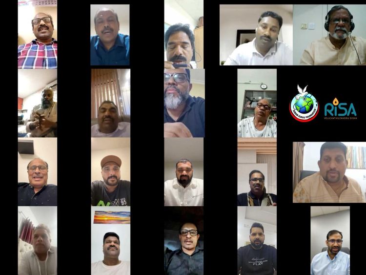 ലഹരിക്കെതിരെ പ്രവാസി പ്രാദേശിക കൂട്ടായ്മകള്‍ ശക്തമായി ഇടപെടണം -റിസ വെബിനാര്‍