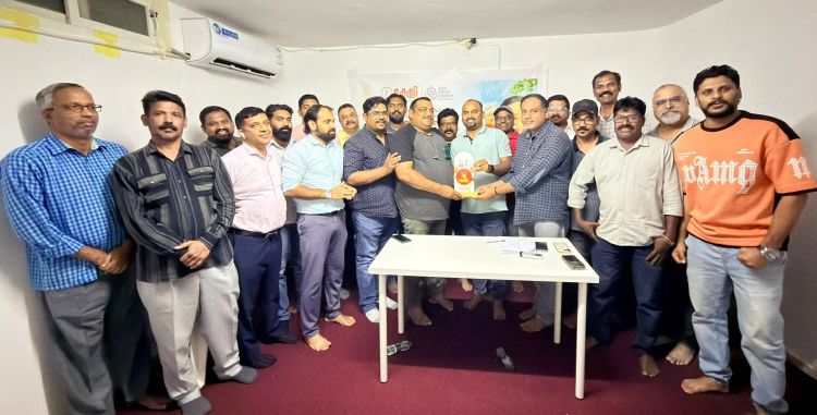  ഇര്‍ഷാദ് യുനുസ്‌കുട്ടിക്ക് കേളി യാത്രയയപ്പ്