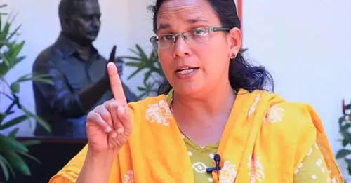 'കുലംകുത്തിയെന്ന് വിളിച്ചവന്‍ പൊള്ളുന്ന വെയിലത്ത് നഗ്‌നനായി നില്‍ക്കുന്നു': പിണറായിക്കെതിരെ ആഞ്ഞടിച്ച് കെ.കെ. രമ