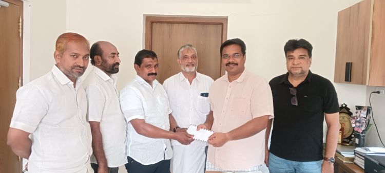 കളമശ്ശേരി ശിഹാബ് തങ്ങള്‍ ഡയാലിസിസ് സെന്ററിന് തബൂക്ക് കെ.എം.സി.സി. ധനസഹായം നല്‍കി