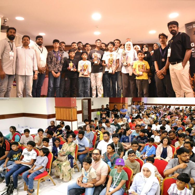 പ്രവാസി വെല്‍ഫെയര്‍ കണ്ണൂര്‍-കാസര്‍ഗോഡ് ദമ്മാം കമ്മിറ്റിയുടെ റാപ്പിഡ് ചെസ്സ് ടൂര്‍ണമെന്റ്; ഇബ്രാഹിം റിസ്വാന്‍ ചാമ്പ്യന്‍